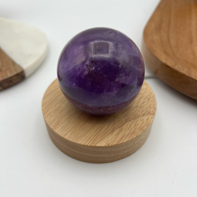 Amethyst Kugeln mit Rauchquarz ab 5cm- 5,5cm