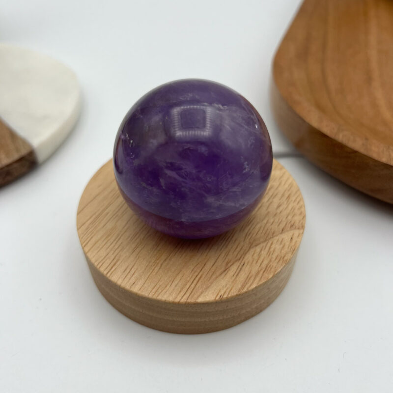 Amethyst Kugeln mit Rauchquarz ab 5cm- 5,5cm – Bild 2