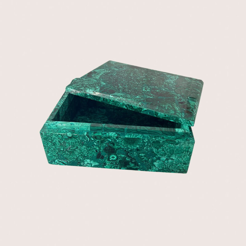 Malachit Box / Schatulle / Schmuckkästchen